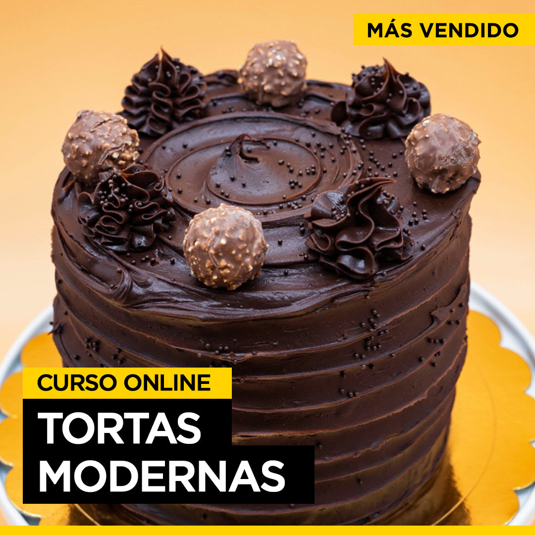 Curso Online Técnicas Modernas De Decoración De Tartas - Cakes